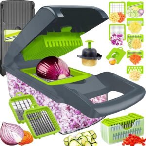 Vegetable Chopper Dicer with Container